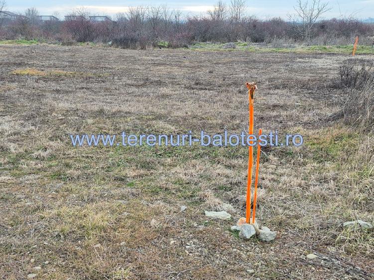 Vanzare teren Balotesti,apropiere Dn1 si sens giratoriu, pret 27500 e - 8