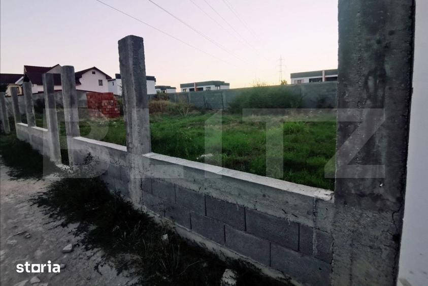 Teren de 500 mp, în Popoveni