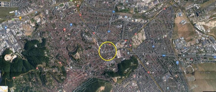 Teren Construcții intravilan de 4200 mp, în Centrul Civic