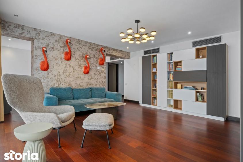 Apartament cu 4 camere, mobilat în Central
