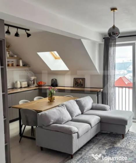 Apartament cu 3 camere semidecomandat în Baciu