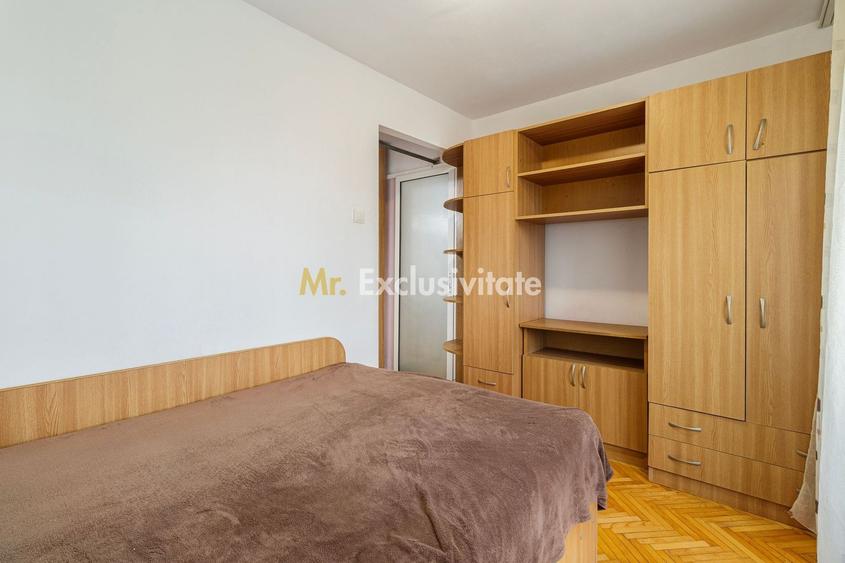Apartament cu 2 camere semidecomandat, mobilat în Militari