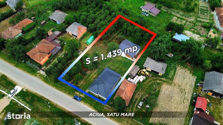Casă cu 3 camere cu Teren 1500 Mp în Pomi