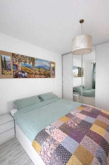 Apartament cu 2 camere semidecomandat, mobilat în Bună Ziua