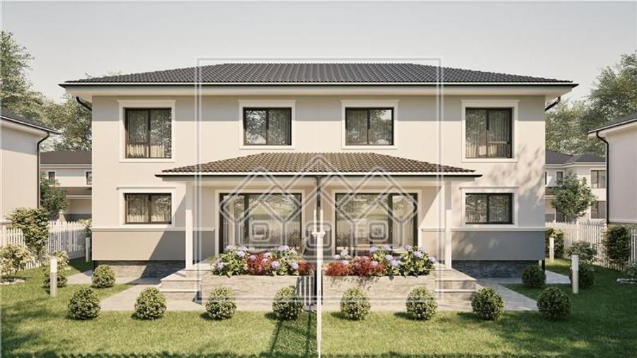 Duplex cu 4 camere cu Canalizare în Șura Mică