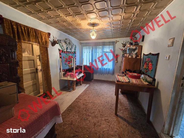 Casă cu 2 camere cu Teren 400 Mp în Sita Buzăului