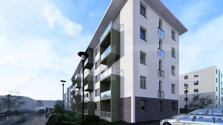 Apartament cu 2 camere semidecomandat, mobilat în Central