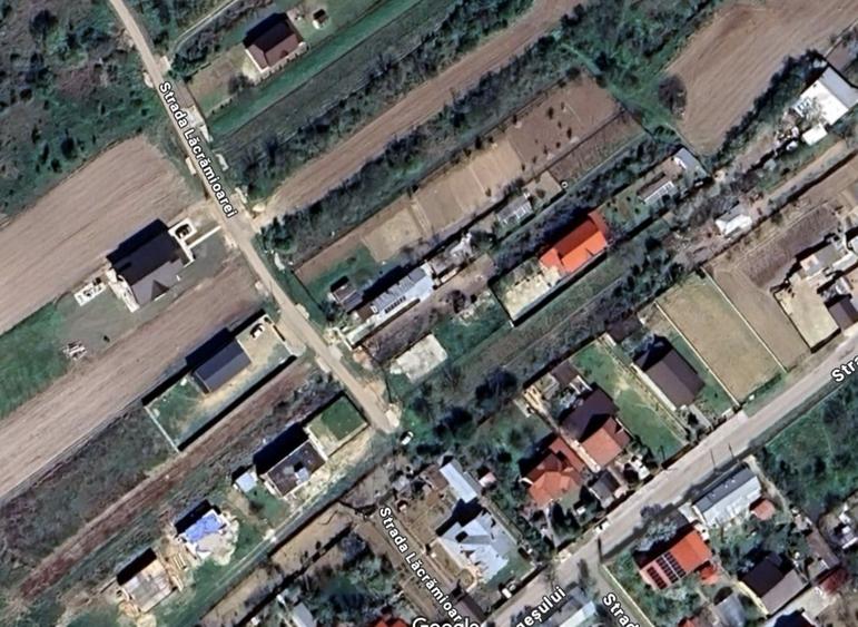 Mihăilești - teren împrejmuit 401mp, cu puț, COMISION 0 - 8