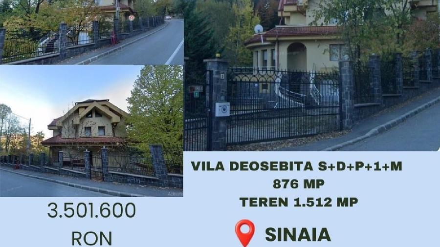 Casă individuală cu 9 camere cu Teren 1512 Mp în Central