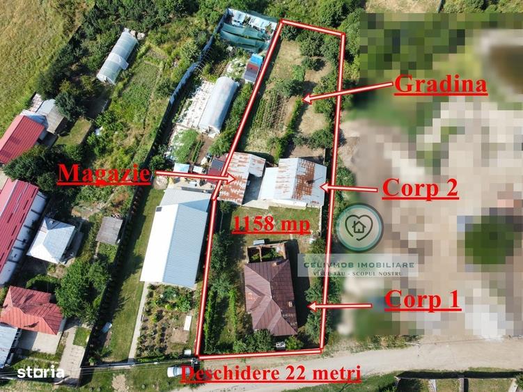 Casă cu 4 camere în Stoenești