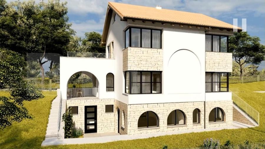 Casă individuală cu 8 camere cu Teren 3000 Mp în Almașu Mare