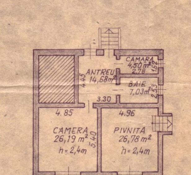 Casă cu 4 camere cu Teren 377 Mp în Central