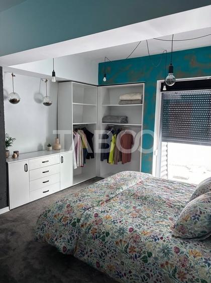 Penthouse cu 3 camere decomandat, mobilat în Cisnădie