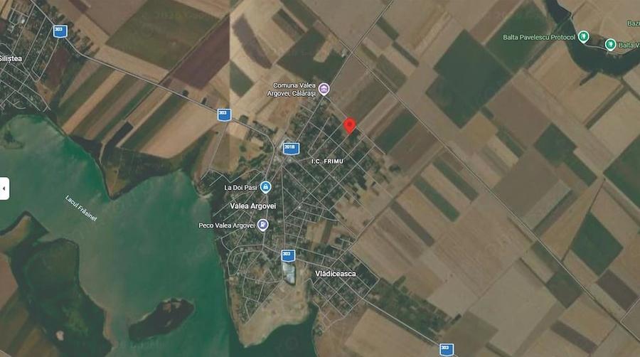 Teren de 1911 mp, în Valea Argovei