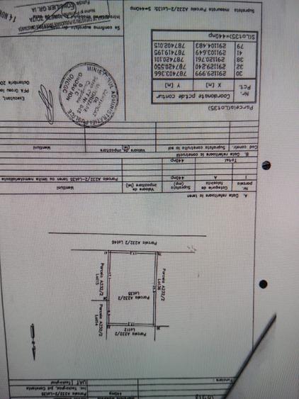 Teren agricol extravilan de 440 mp, în Periferie