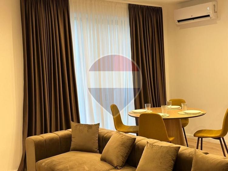 Apartament cu 2 camere semidecomandat, mobilat în Sisești