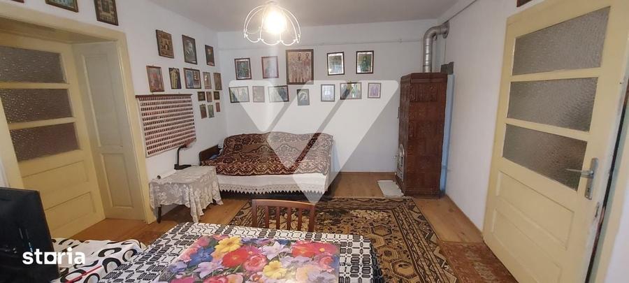 Casa individuala din 2 corpuri 6 camere 2 bai teren 2109 mp Rusi Sibiu - 3