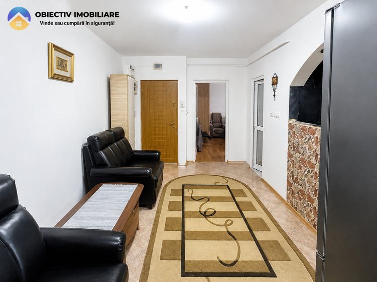 Apartament cu 2 camere decomandat, mobilat în Mărăței
