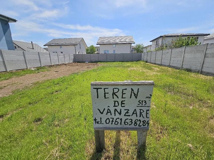 Teren de 513 mp, în Berceni