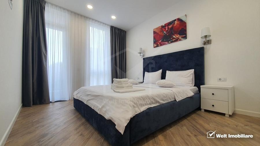 Apartament cu 2 camere semidecomandat, mobilat în Central
