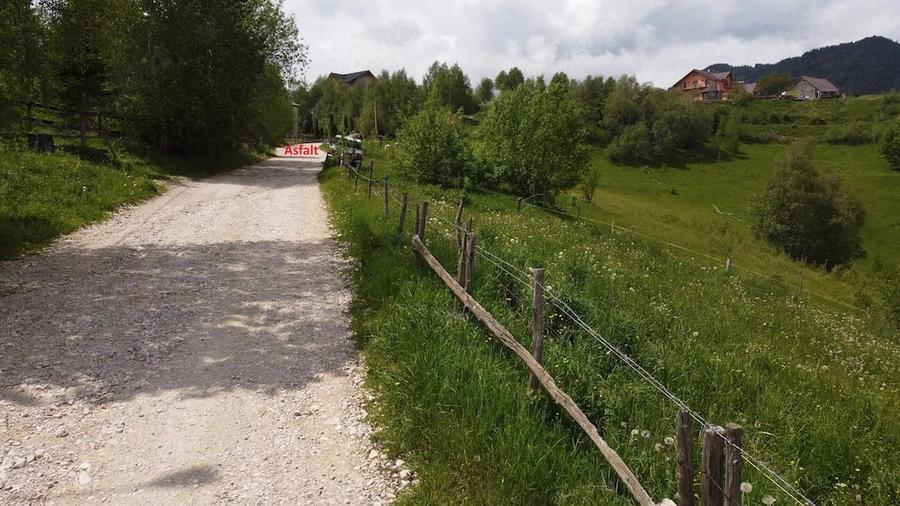 De Vanzare Teren intravilan 4.151 mp in Pe?tera (Bran-Moeciu) Izvor Propriu & Proiect DTAC inclus - 5