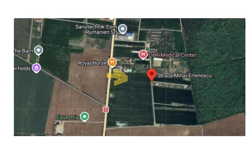 Teren agricol intravilan de 5000 mp, în Vlădiceasca