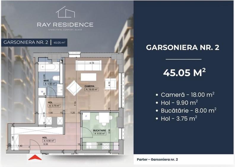 Complex Ray Residence - Garsoniera - 1