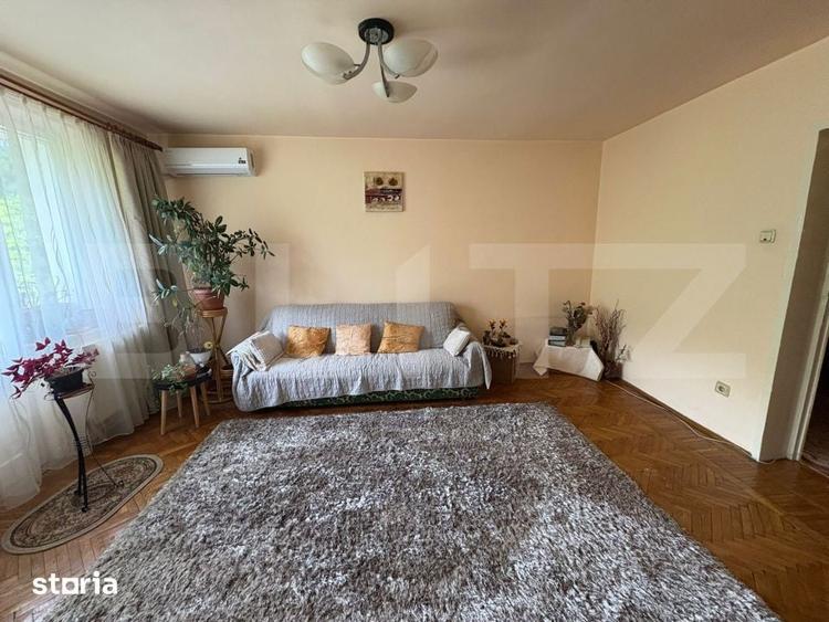 Apartament decomandat cu 4 camere, 74 mp, 2 bai, 2 balcoane - 1