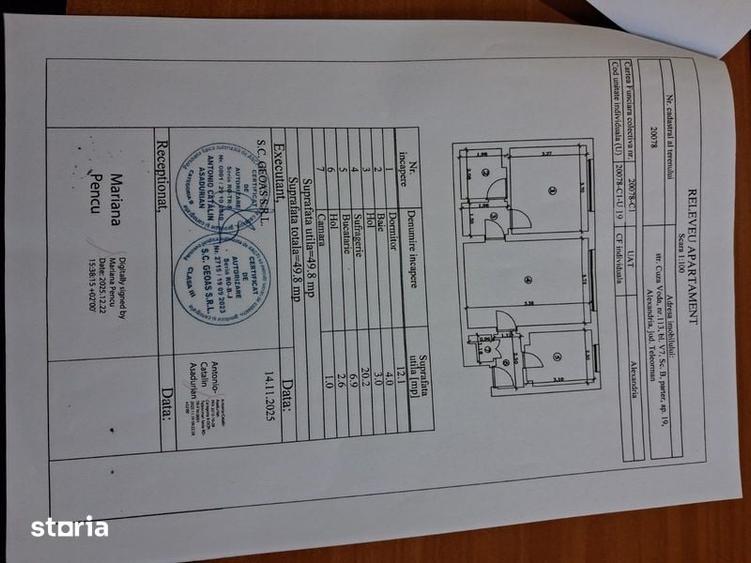 Apartament cu 2 camere semidecomandat în Cuza Vodă