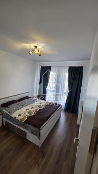 Apartament cu 2 camere semidecomandat, mobilat în Giroc