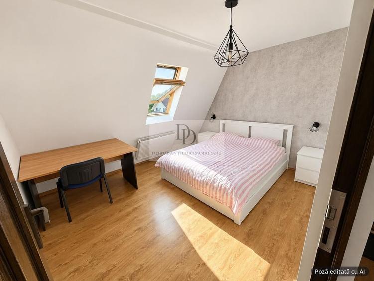 Apartament cu 2 camere semidecomandat, mobilat în Europa