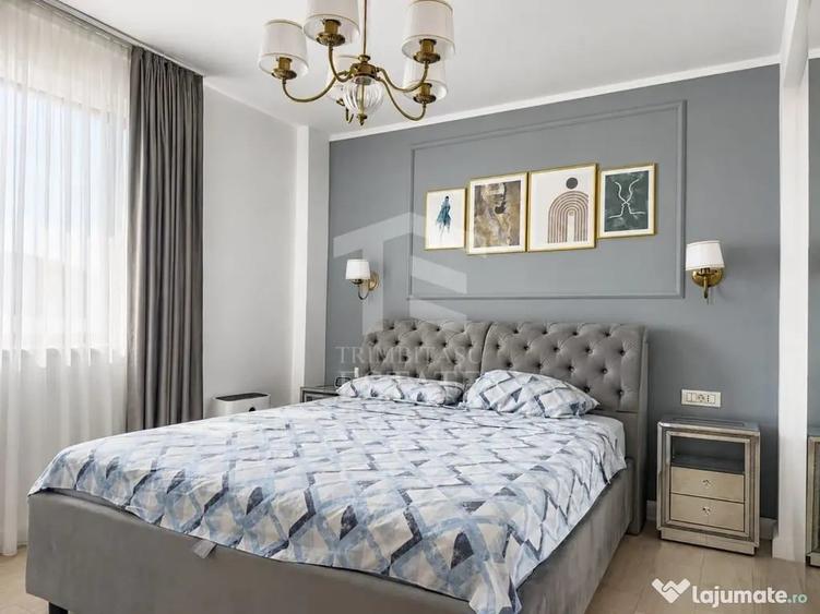 Apartament cu 3 camere semidecomandat în City Park Mall