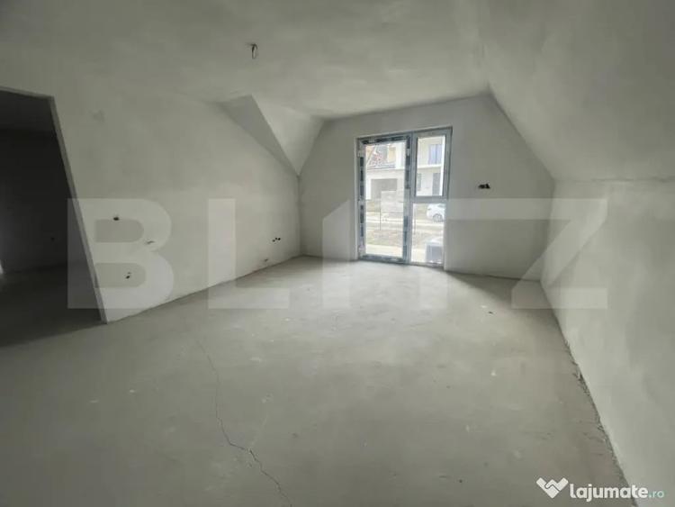 Casa individuala semifinisata, 4 camere, 10 ari teren si gar - 9