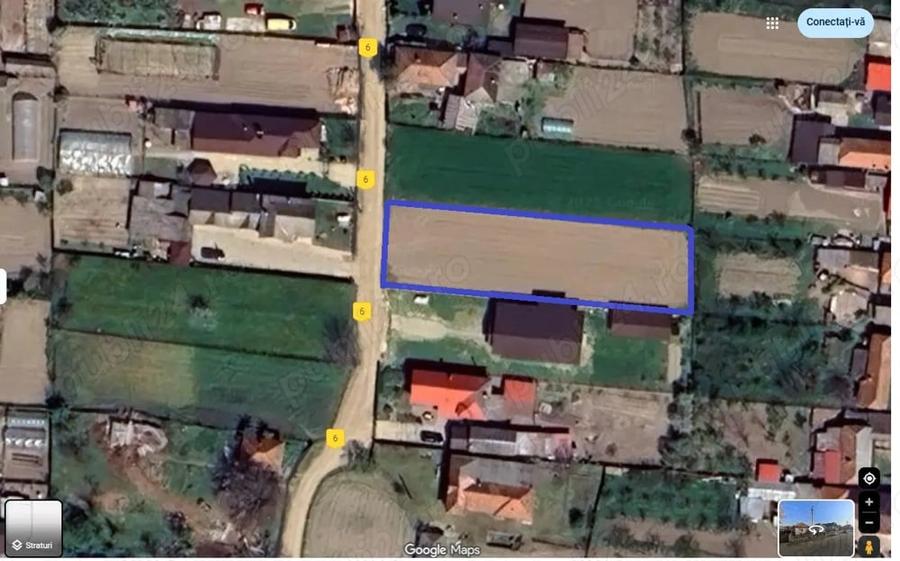 Teren de 1049 mp, în Băjești