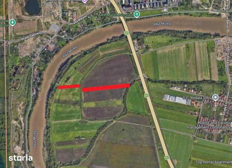Teren - 8.000 mp, Aradul NouZona Ind. Sud, langa Autostrada A1 - 4