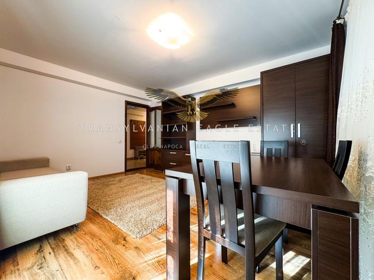 Apartament cu 2 camere decomandat, mobilat în Andrei Mureșanu