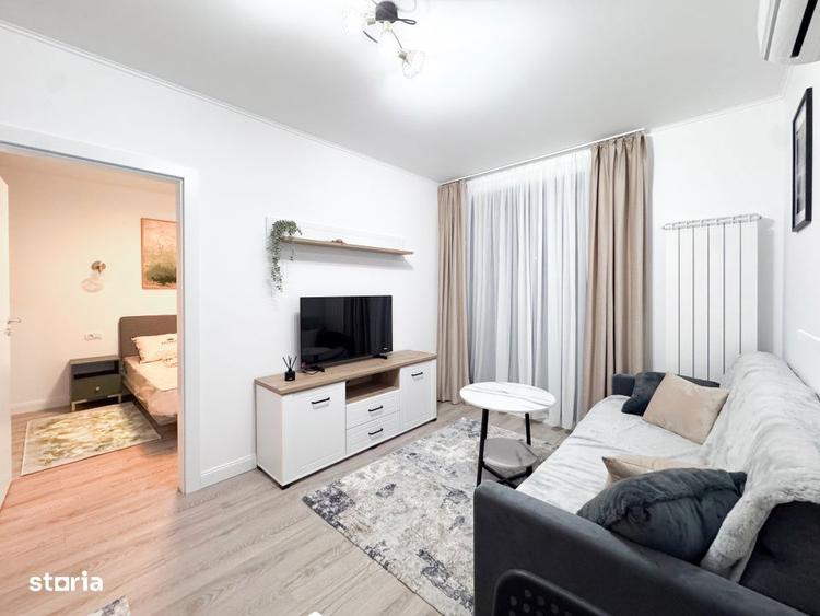 Apartament cu 2 camere, mobilat în Tomis Nord