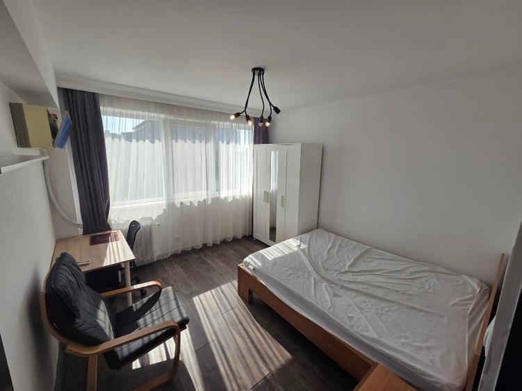Apartament cu 3 camere semidecomandat, mobilat în Iancului