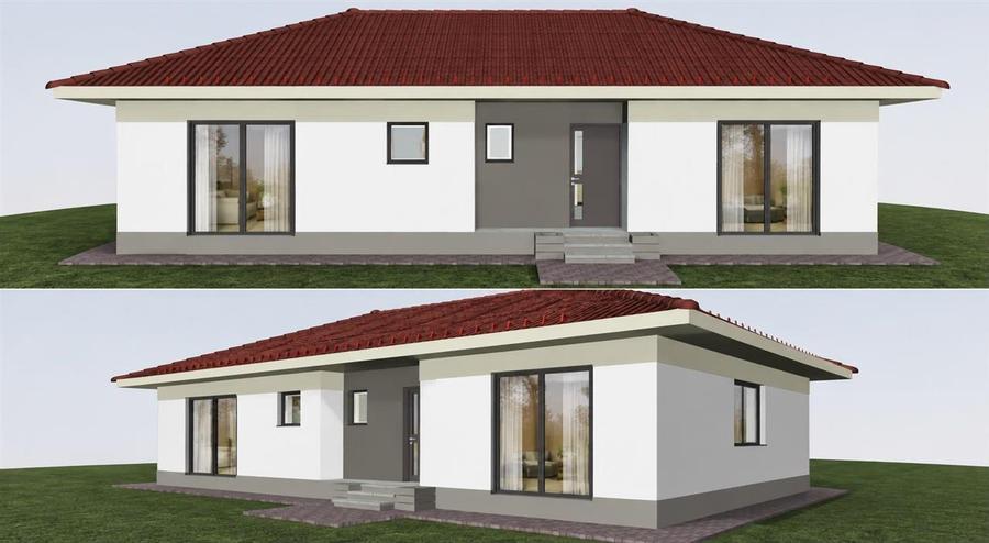 Casă individuală cu 4 camere cu Teren 500 Mp în Bod