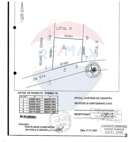 Teren Construcții intravilan de 700 mp, în Izvorani