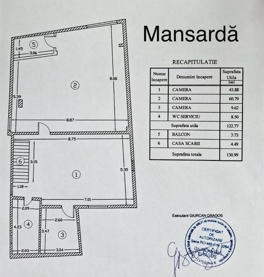 Casă individuală cu 16 camere cu Canalizare în Cotroceni