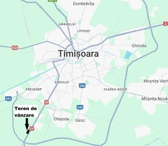 Teren Construcții extravilan de 17000 mp, în Șagului