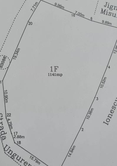 Teren de 1141 mp, în Tutana