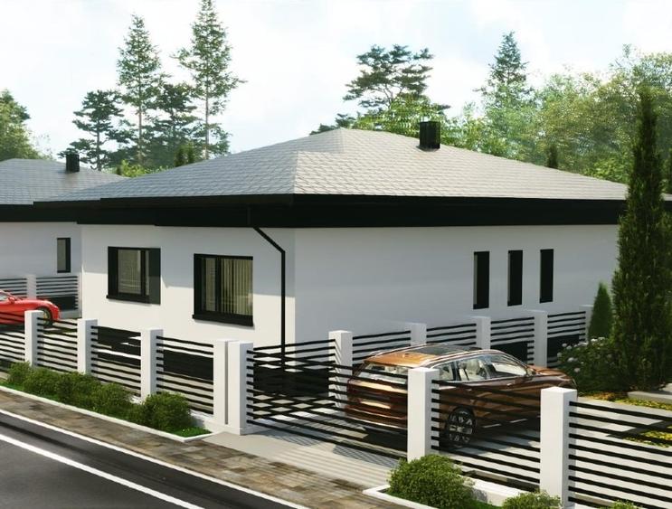 Casă individuală cu 4 camere cu Canalizare în Păulești