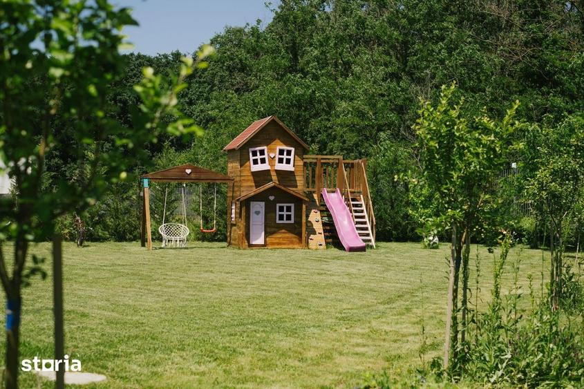 Casă cu 6 camere cu Teren 1140 Mp în Moara Vlăsiei