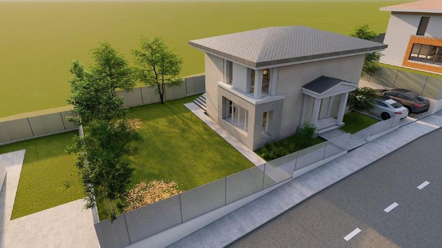 Casă individuală cu 4 camere cu Canalizare în Dezmir