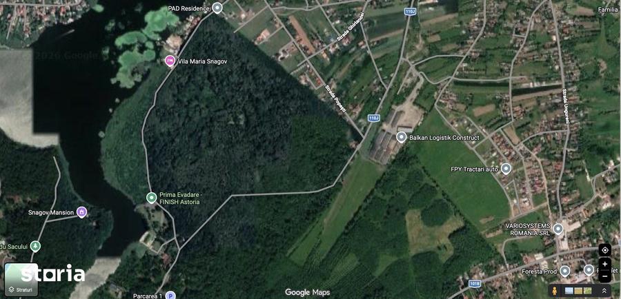 Teren de 500 mp, în Gruiu