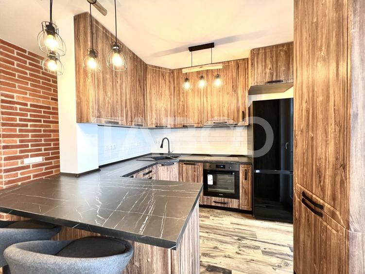 Apartament cu 3 camere decomandat, mobilat în Borhanci