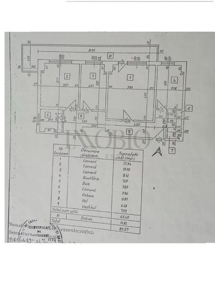 Apartament cu 3 camere decomandat în Victoriei