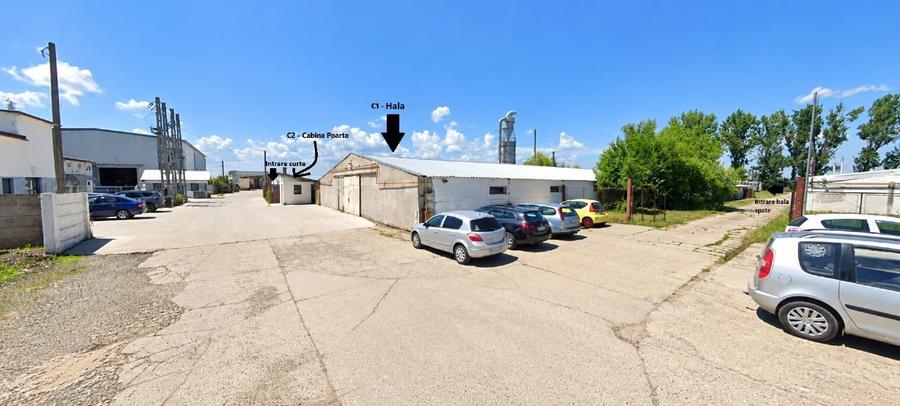 Spațiu industrial, de 2,124 mp, în Careiului